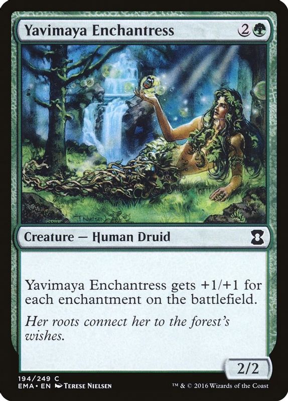 Yavimaya Enchantress - 194 - Common