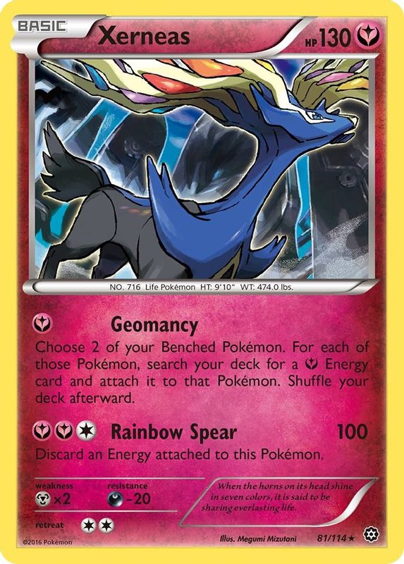 Xerneas - 81/114 - Holo Rare