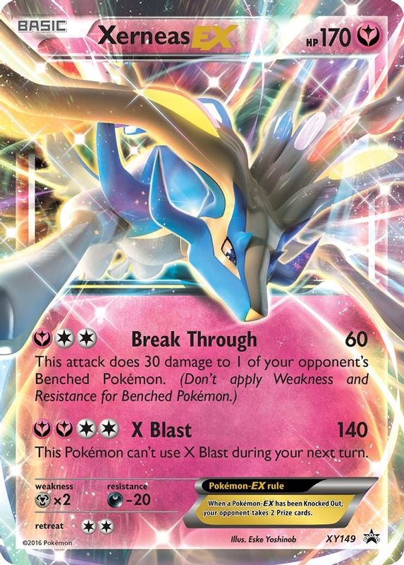 Xerneas EX - XY149 (Shiny) - XY149 - Promo