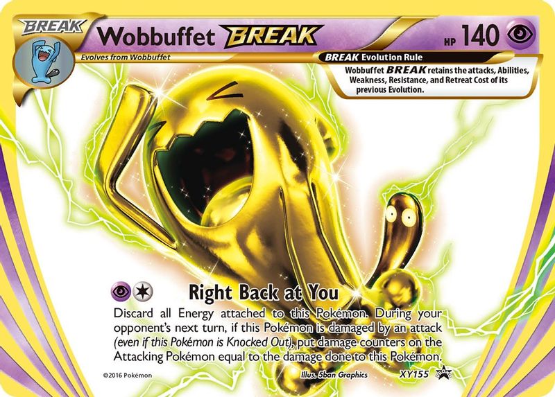 Wobbuffet BREAK - XY155 - Promo