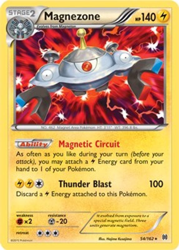 Magnezone - 54/162 (XY BREAKthrough) - 054/162 - Rare