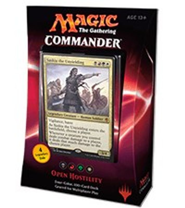 Commander 2016 Deck - Open Hostility (BRGW)