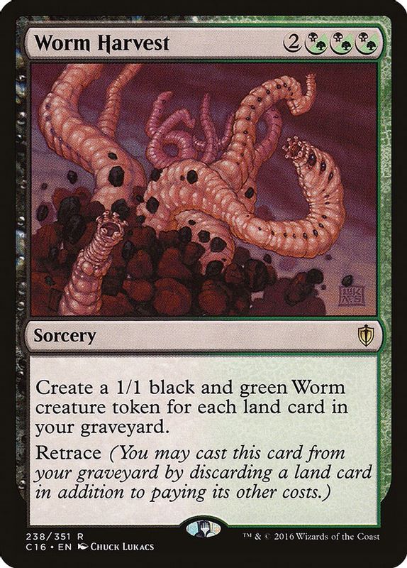 Worm Harvest - 238 - Rare