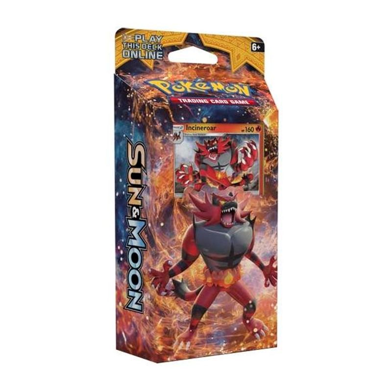 Sun & Moon Base Set Theme Deck - "Roaring Heat" [Incineroar]