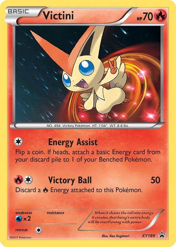 Victini - XY189 - XY189 - Promo