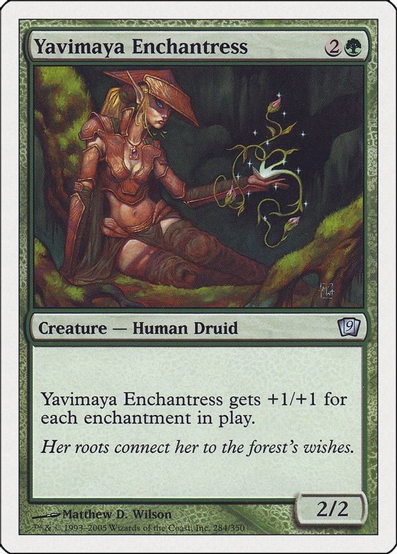 Yavimaya Enchantress - Uncommon