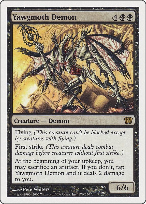 Yawgmoth Demon - Rare