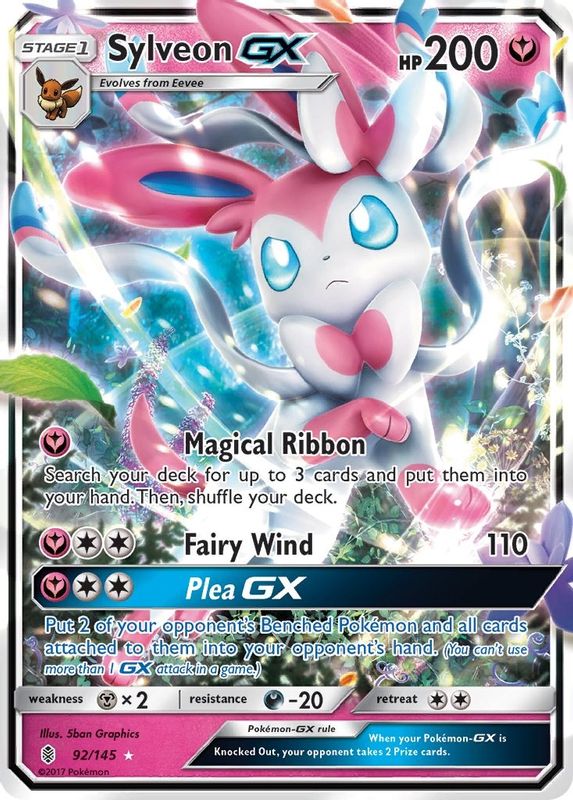 Sylveon GX - 92/145 - Ultra Rare