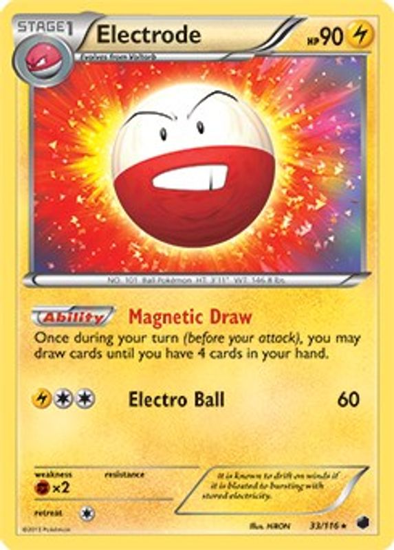 Electrode - 33/116 (BW Plasma Freeze) - 033/116 - Rare