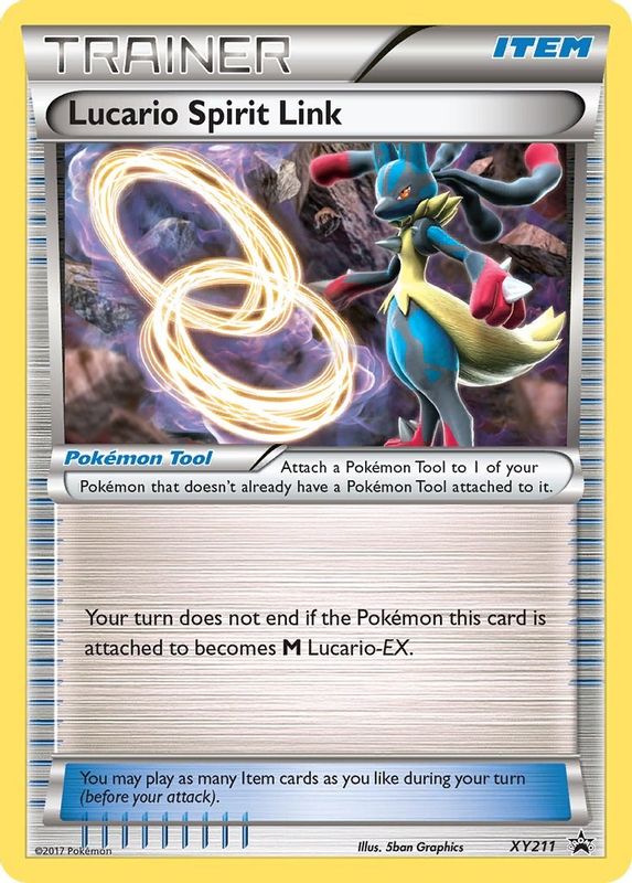 Lucario Spirit Link - XY211 - Promo