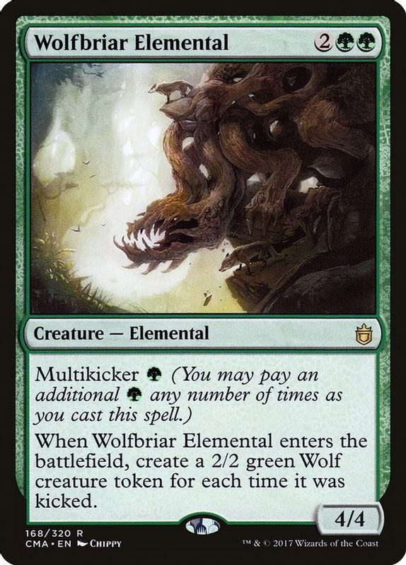 Wolfbriar Elemental - 168 - Rare