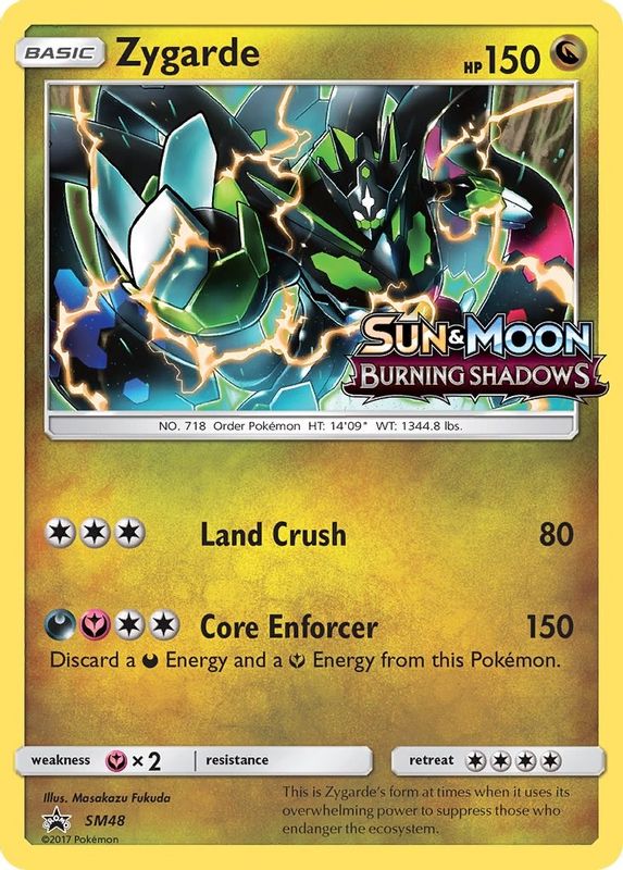 Zygarde - SM48 (Prerelease) - SM48 - Promo