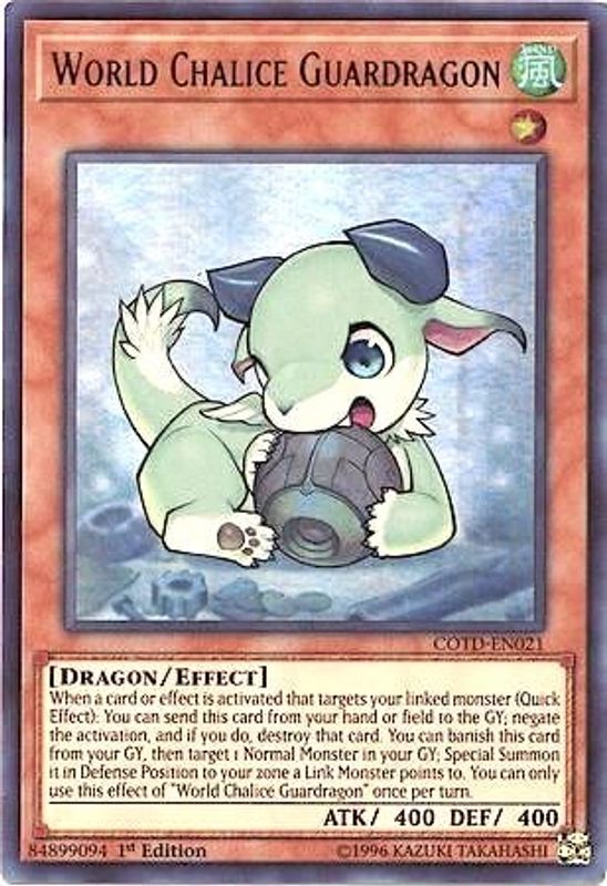 World Chalice Guardragon - COTD-EN021 - Ultra Rare