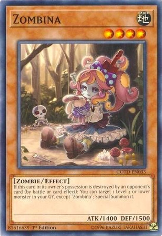 Zombina - COTD-EN033 - Common