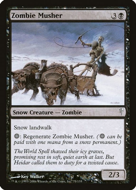 Zombie Musher - Common