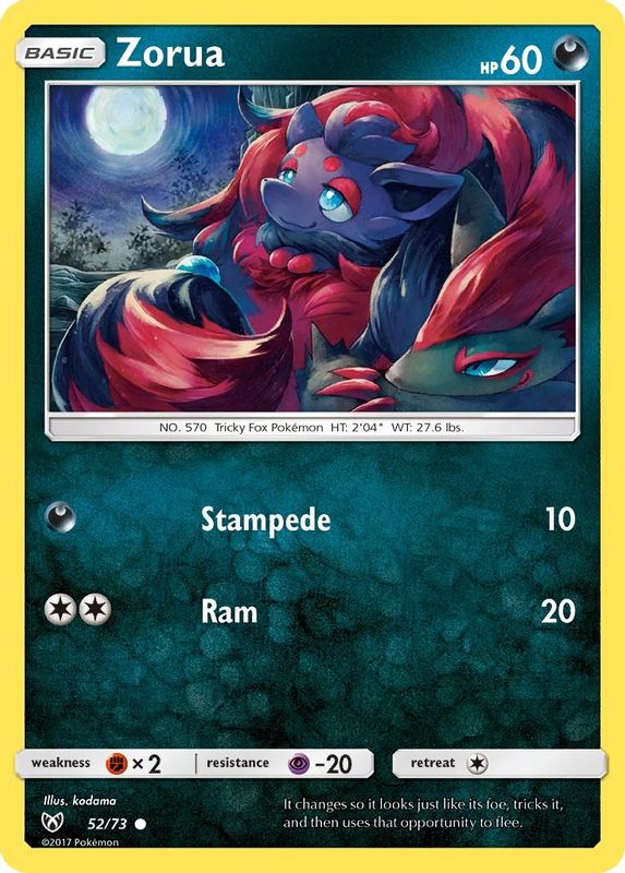 Zorua - 52/73 - Common