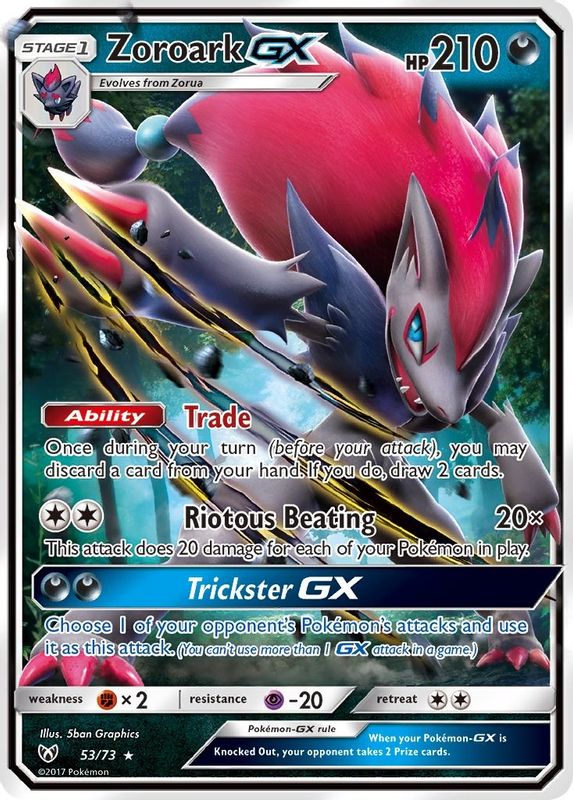 Zoroark GX - 53/73 - Ultra Rare