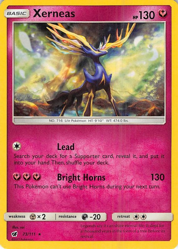 Xerneas - 73/111 - Holo Rare