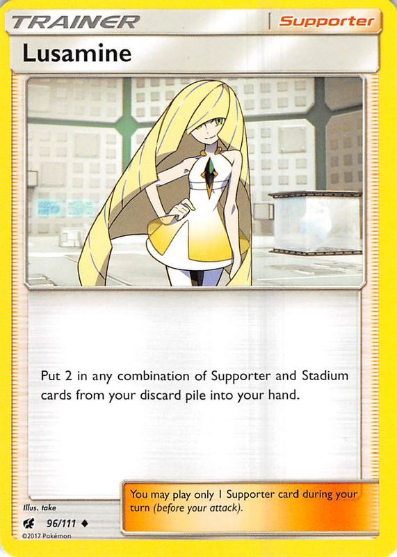 Lusamine - 96/111 - Uncommon