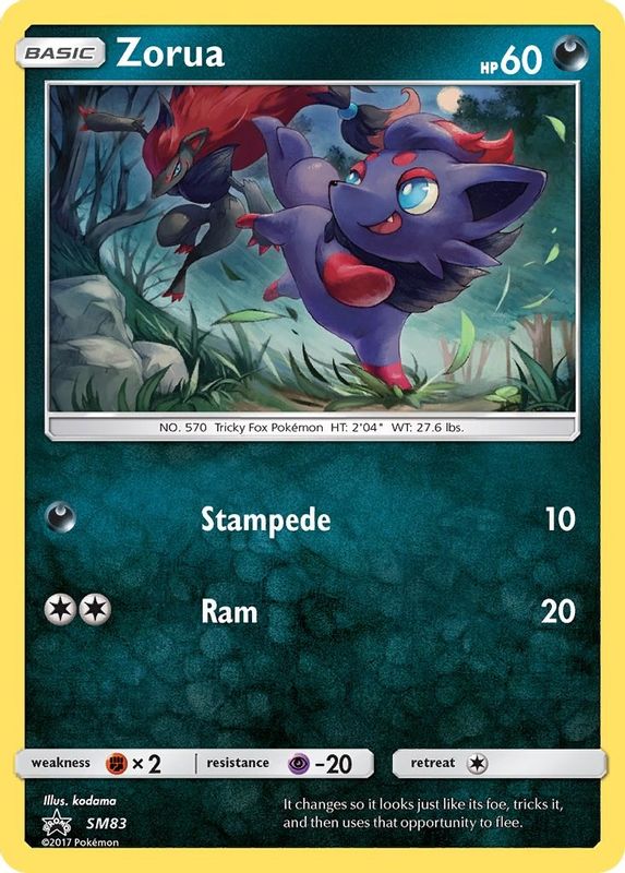 Zorua - SM83 - SM83 - Promo