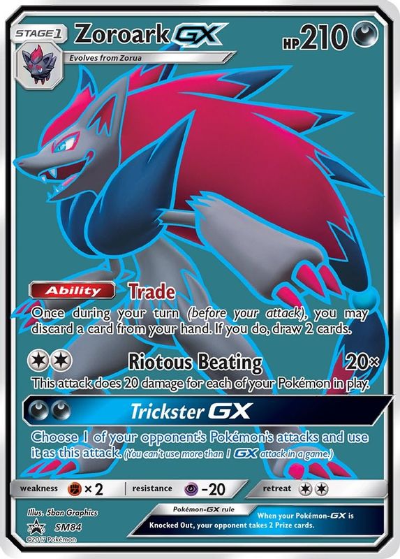 Zoroark GX - SM84 - SM84 - Promo