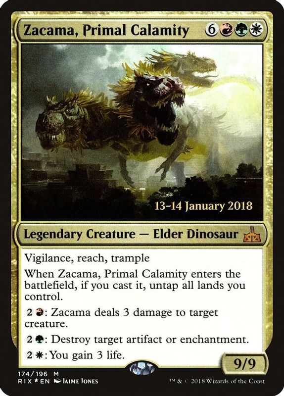 Zacama, Primal Calamity - 174 - Mythic