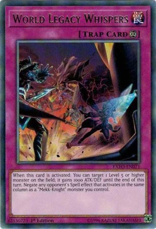 World Legacy Whispers - EXFO-EN071 - Rare