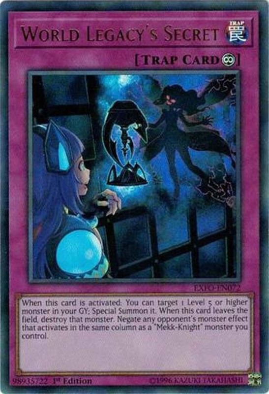 World Legacy's Secret - EXFO-EN072 - Ultra Rare