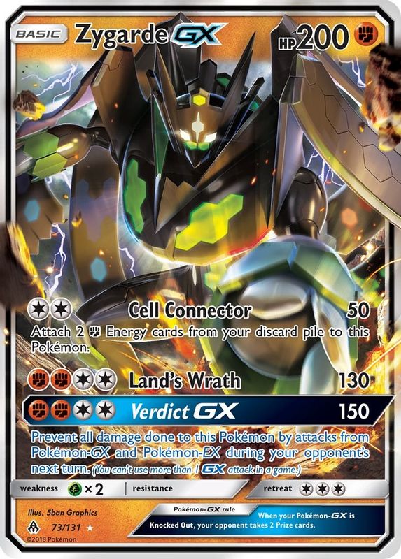 Zygarde GX - 73/131 - Ultra Rare