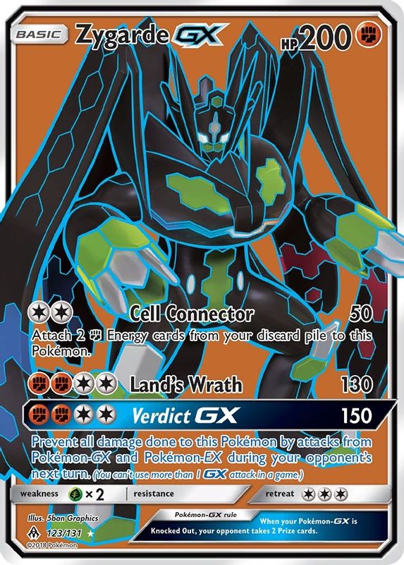 Zygarde GX (Full Art) - 123/131 - Ultra Rare