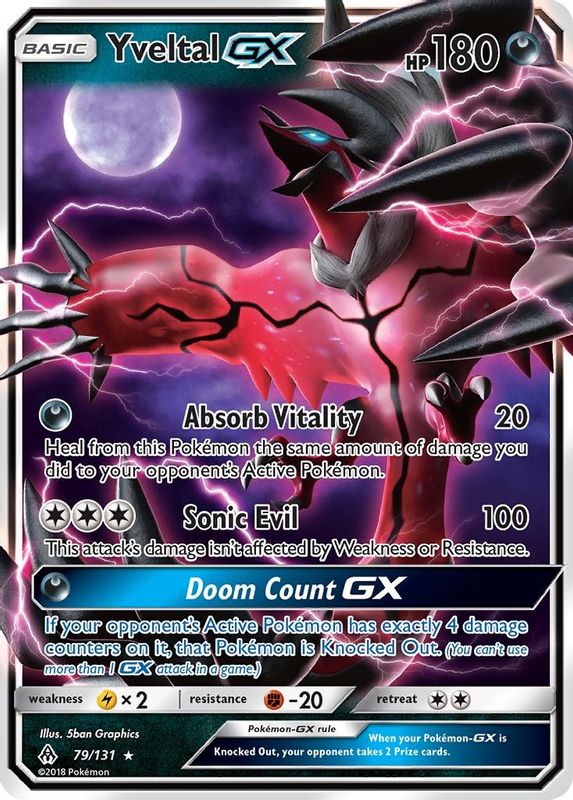 Yveltal GX - 79/131 - Ultra Rare