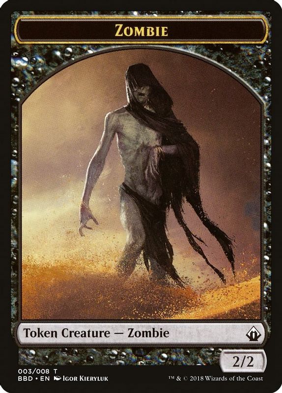 Zombie Token - 3 - Token