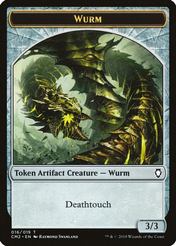 Wurm Token (Deathtouch) - 16 - Token