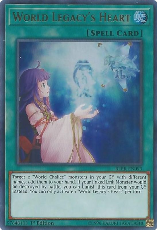 World Legacy's Heart - BLRR-EN099 - Ultra Rare