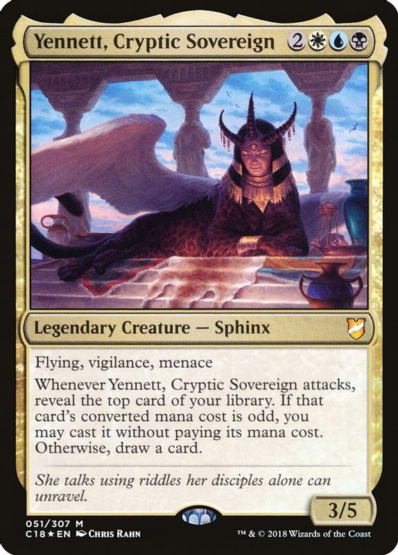 Yennett, Cryptic Sovereign - 51 - Mythic