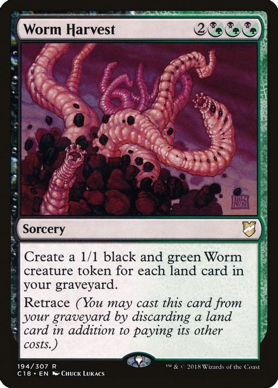 Worm Harvest - 194 - Rare