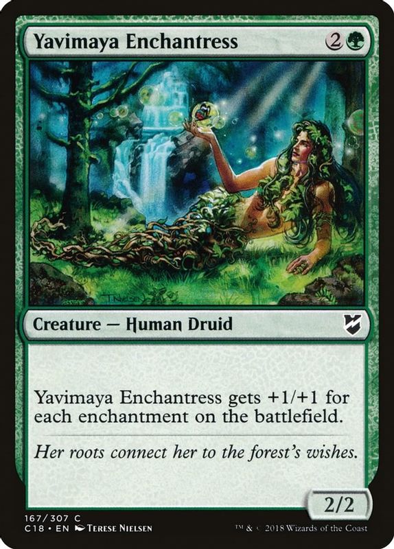 Yavimaya Enchantress - 167 - Common