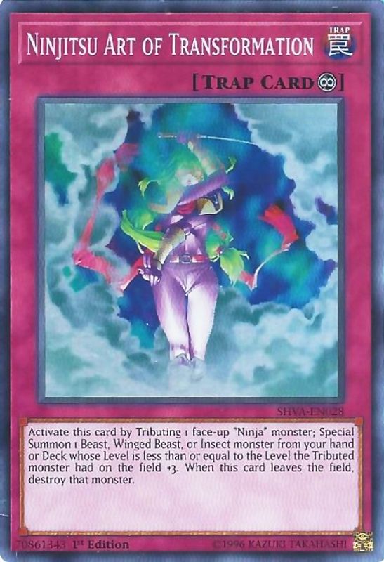 Ninjitsu Art of Transformation - SHVA-EN028 - Super Rare