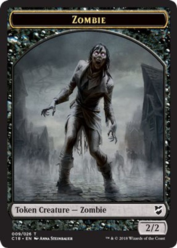 Zombie // Angel Double-sided Token - Token