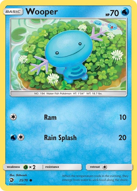 Wooper - 25/70 - Common