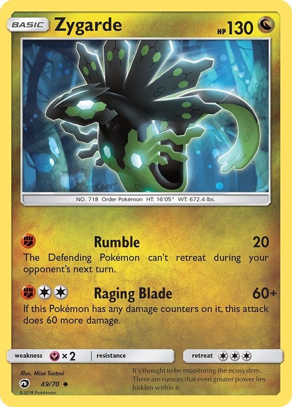 Zygarde - 49/70 - Uncommon