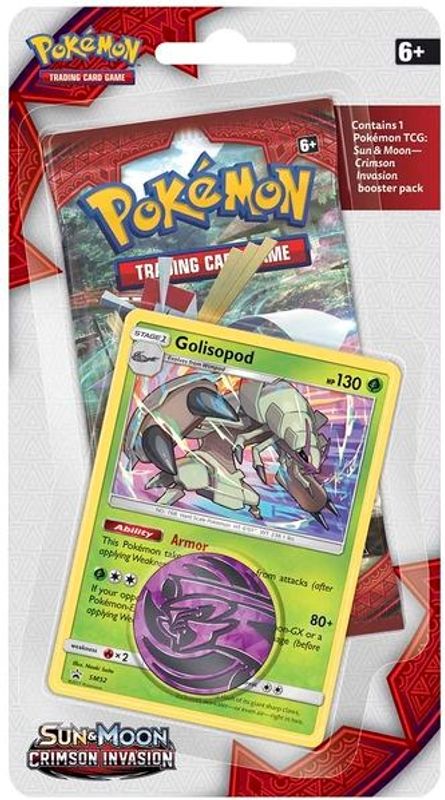 Crimson Invasion Single Pack Blister [Golisopod]