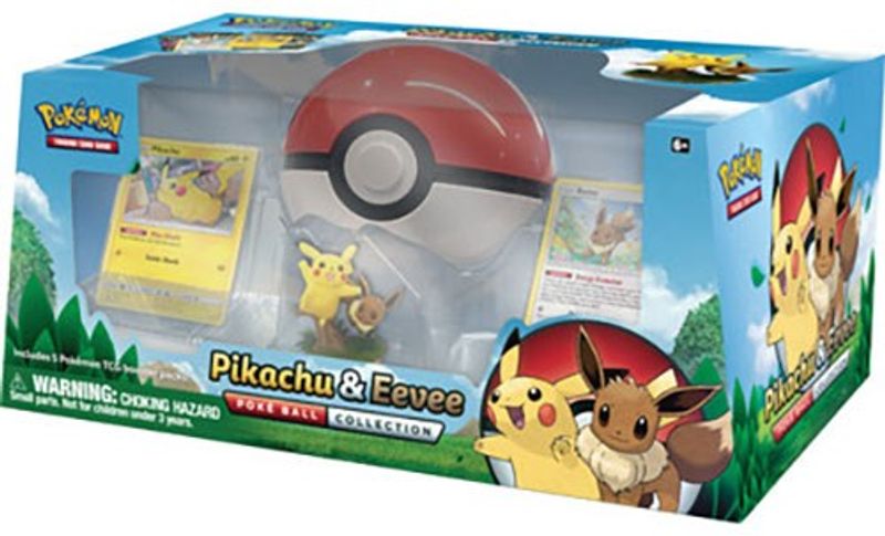 Pikachu & Eevee Poke Ball Collection