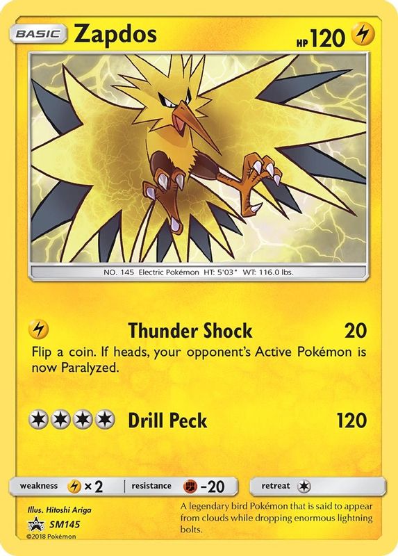 Zapdos - SM145 - SM145 - Promo