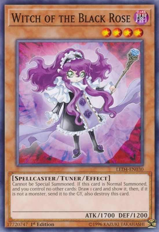 Witch of the Black Rose - LED4-EN030 - Common