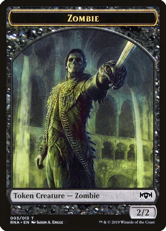 Zombie Token - 3 - Token