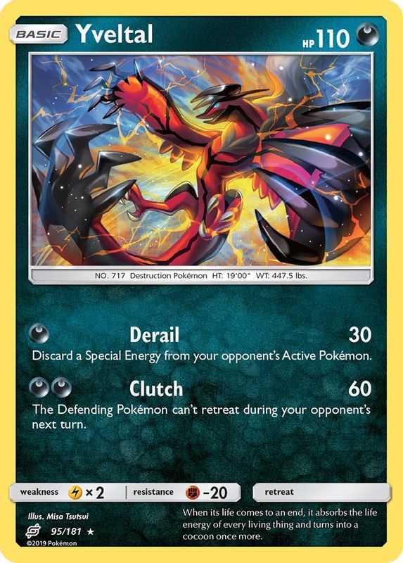 Yveltal - 95/181 - Holo Rare