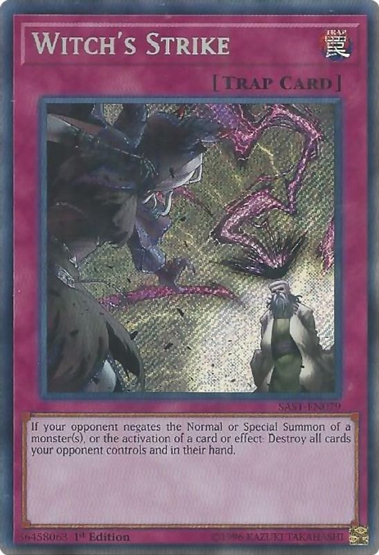 Witch's Strike - SAST-EN079 - Secret Rare