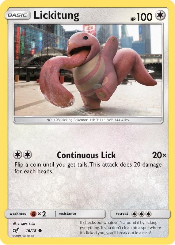 Lickitung (Holo Common) - 16/18 - Common