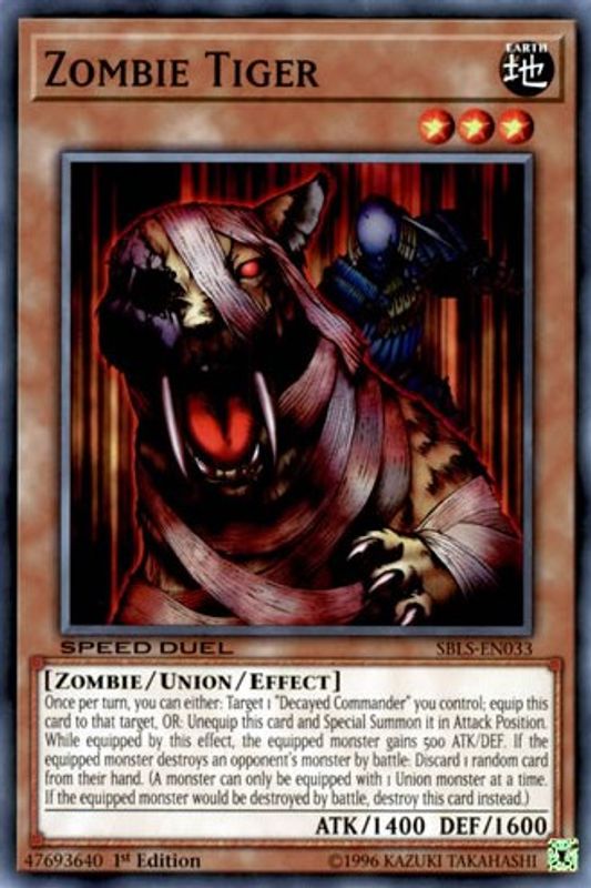 Zombie Tiger - SBLS-EN033 - Common